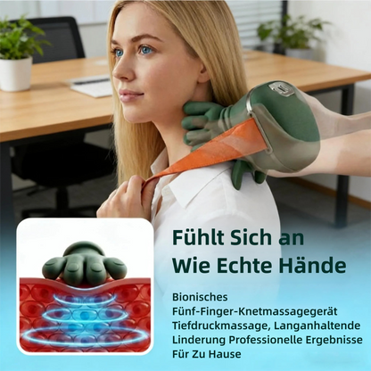 🔥50% RABATT🔥 Tragbares 4D-Nacken- und Schultermassagegerät