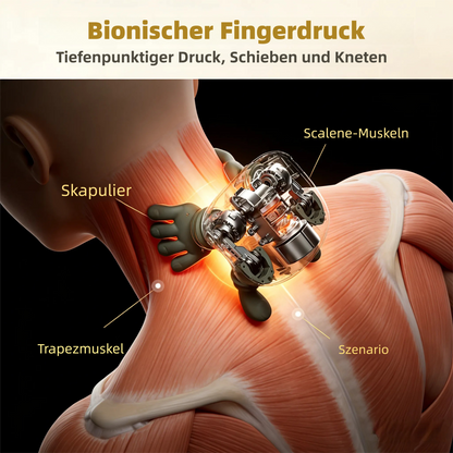 🔥50% RABATT🔥 Tragbares 4D-Nacken- und Schultermassagegerät