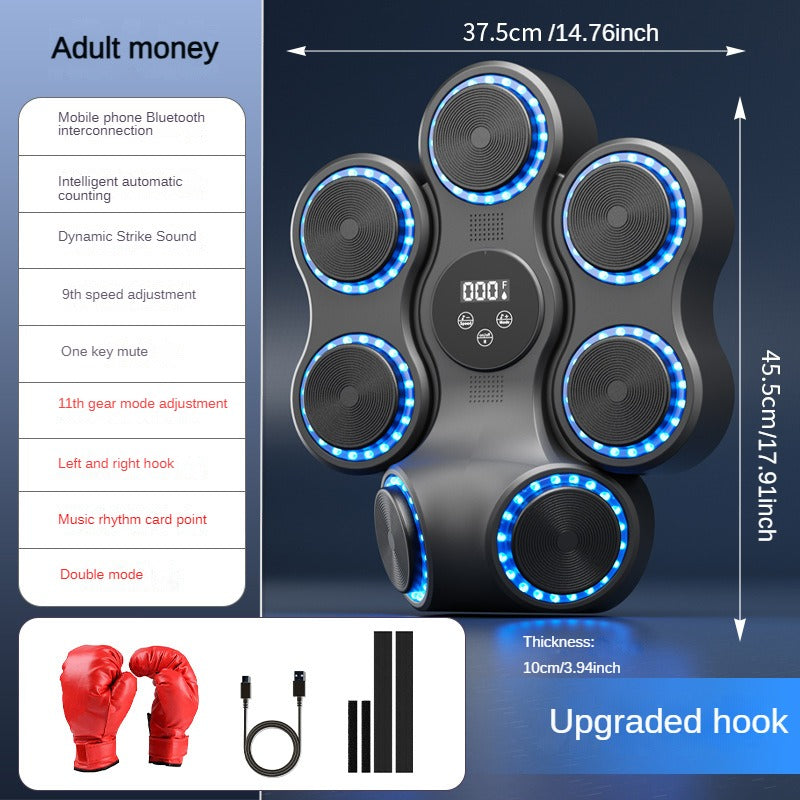 Smart Bluetooth Music Boxing Machine (Hook Punch, Combination Punch)