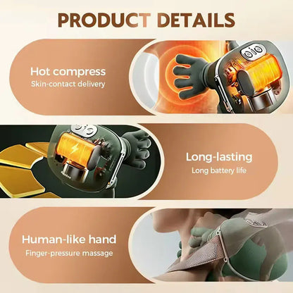 🎁 Sparen Sie bis zu 60 % 💡Schulter- und Nackenmassagegerät