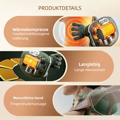 🔥50% RABATT🔥 Tragbares 4D-Nacken- und Schultermassagegerät