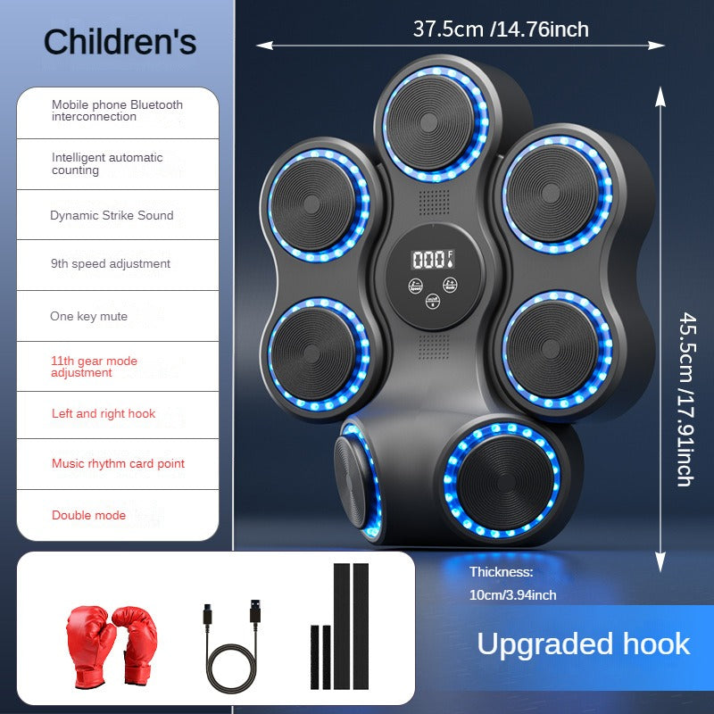 Smart Bluetooth Music Boxing Machine (Hook Punch, Combination Punch)